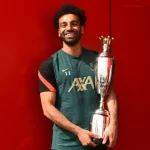 محمد صلاح فاز بجائزة لاعب العام في البريميرليغ (مواقع التواصل)