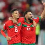 أوناحي (يسار) وبوفال تألقا مع المغرب في مونديال قطر (الفرنسية)